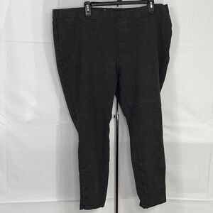 St John’s Bay Skinny Leg Gray trouser leggings 2X